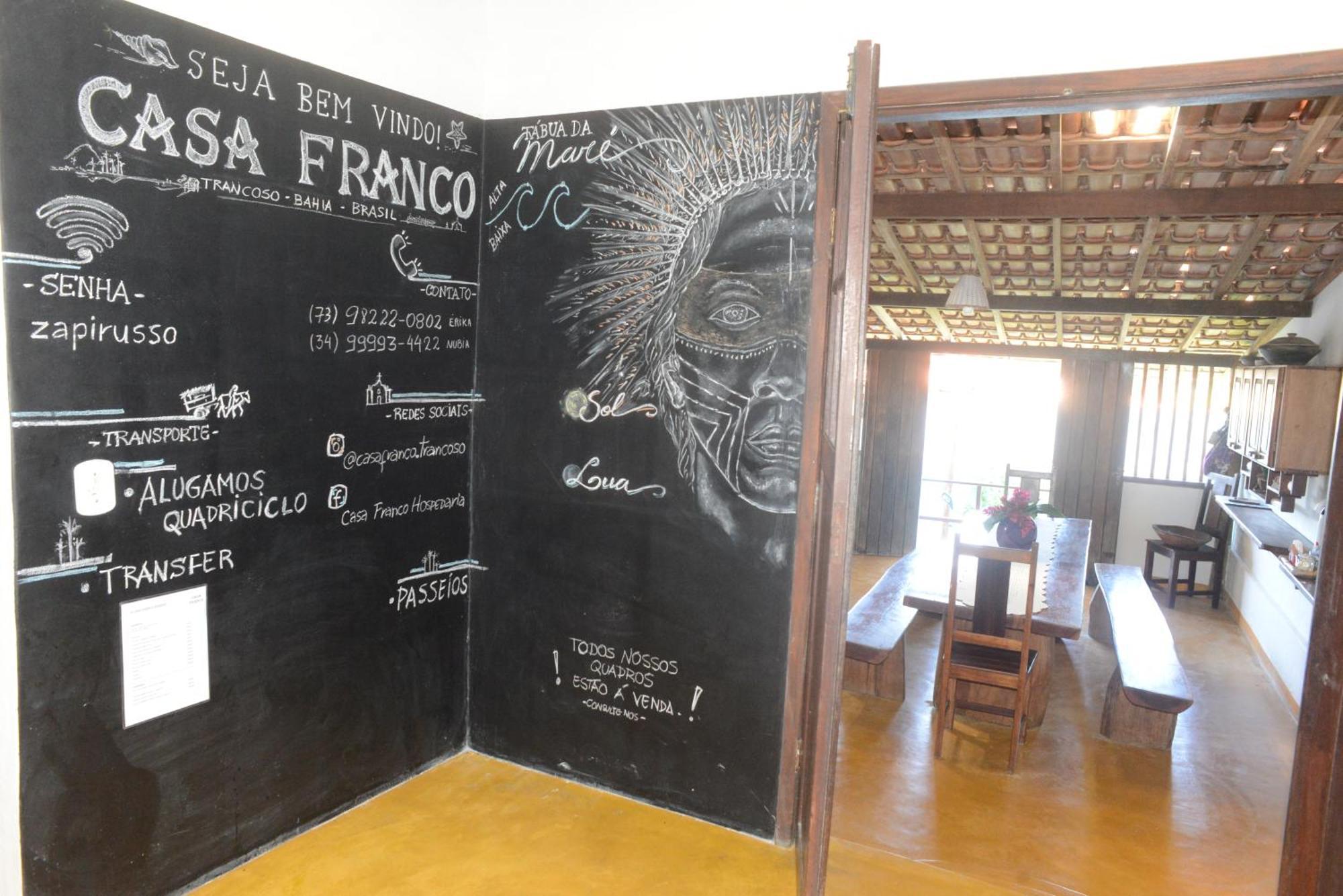 Casa Franco Hospedaria Trancoso Eksteriør bilde